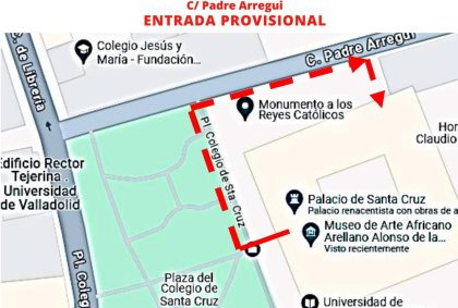 AVISO URGENTE: Nuevo acceso al Museo por Calle PADRE AGUERRI